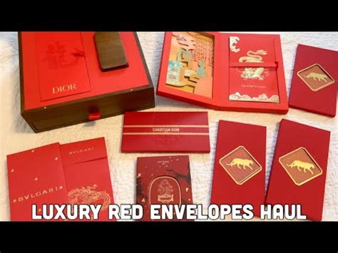 Luxury Red Envelopes 2022: Dior, Cartier, Van Cleef & Arpels